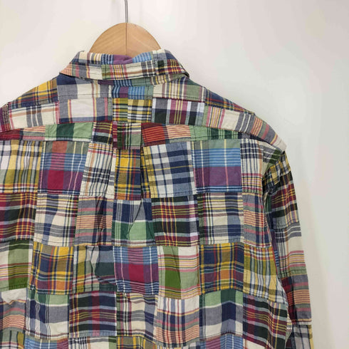 ラルフローレン RALPH LAUREN 90s カスタムフィット パッチワークシャツ メンズ JPN:M