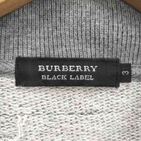 バーバリーブラックレーベル BURBERRY BLACK LABEL スウェットブルゾン メンズ JPN:3