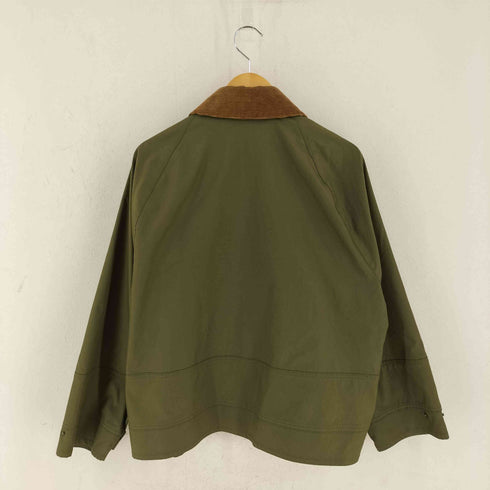 バブアー Barbour 衿コーデュロイ 切替 ショート ジャケット レディース 14