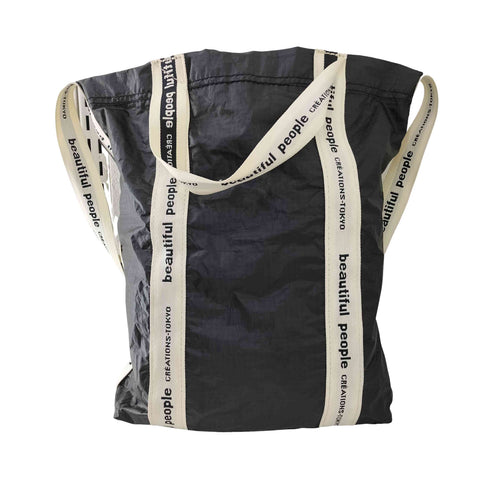 ビューティフルピープル beautiful people Sail Cloth Logo Tape Shoulder Bag レディース F