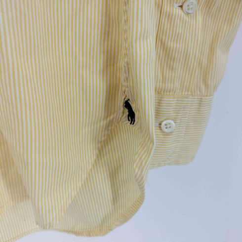 ポロバイラルフローレン Polo by RALPH LAUREN 90S REGENT CUSTOM FIT ストライプレギュラーカラーL/S シャツ メンズ 151/2-35