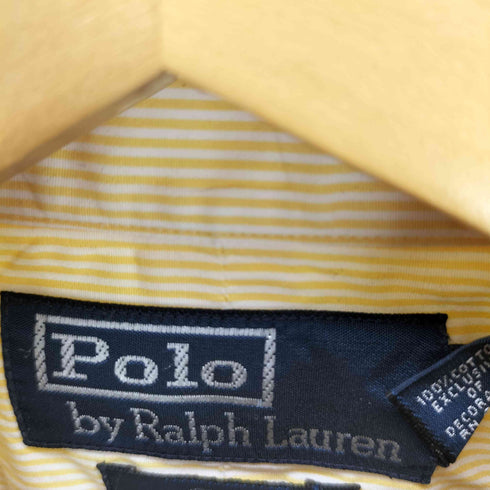 ポロバイラルフローレン Polo by RALPH LAUREN 90S REGENT CUSTOM FIT ストライプレギュラーカラーL/S シャツ メンズ 151/2-35