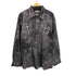 Eighty Eight 十字架 クロス プリント タイダイ 総柄 L/S シャツ ビッグサイズ Y2K メンズ import:XXL