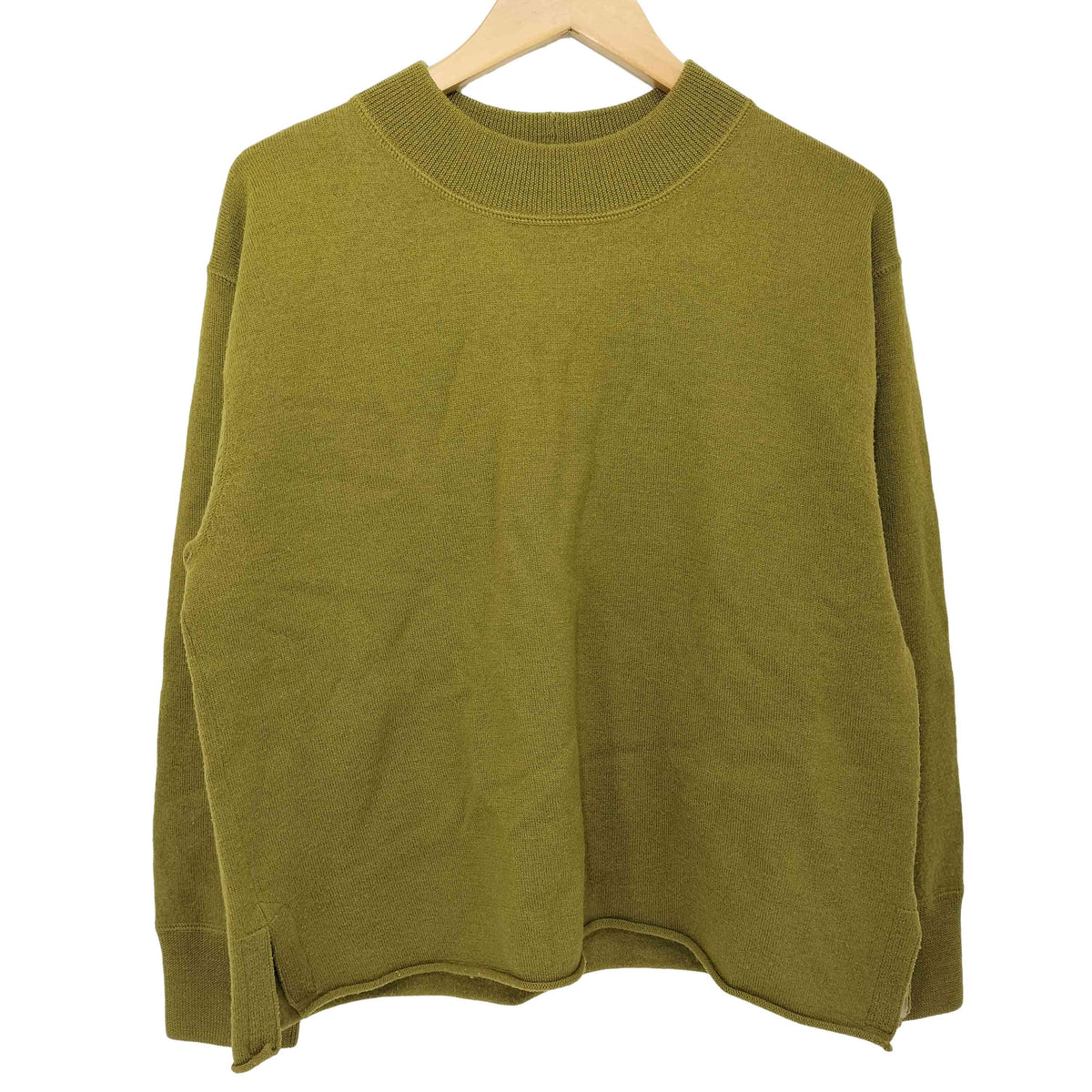 エムエイチエル MHL. 21AW FELTED ROUGH WOOL ウール モックネック