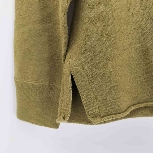 エムエイチエル MHL. 21AW FELTED ROUGH WOOL ウール モックネックニット レディース JPN:2