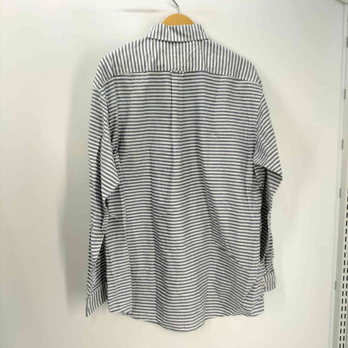 トミーヒルフィガー TOMMY HILFIGER CLUB TWILL タブカラー L/S ボーダー シャツ メンズ 16-35