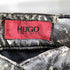 ヒューゴボス HUGO BOSS 総柄 コットン ポリウレタン コーティング ボタンフライ ストレート パンツ メンズ 48