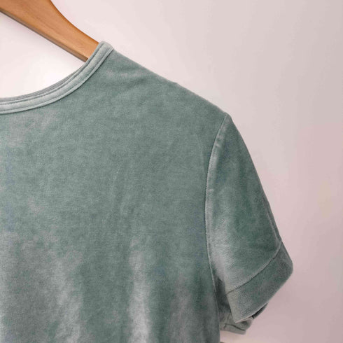 ロンハーマン Ron Herman ベロアTシャツ S/S レディース import:S