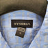 SYNERGY FJ フロッキー モノグラム 総柄 開襟 オープンカラー S/S シャツ メンズ import:XL