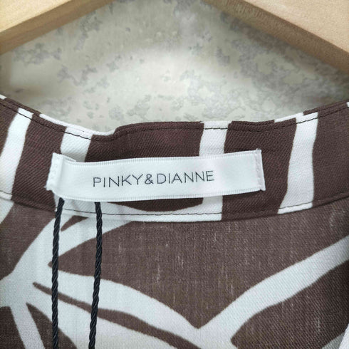 ピンキーアンドダイアン Pinky&Dianne アニマルプリントワンピース レディース 36