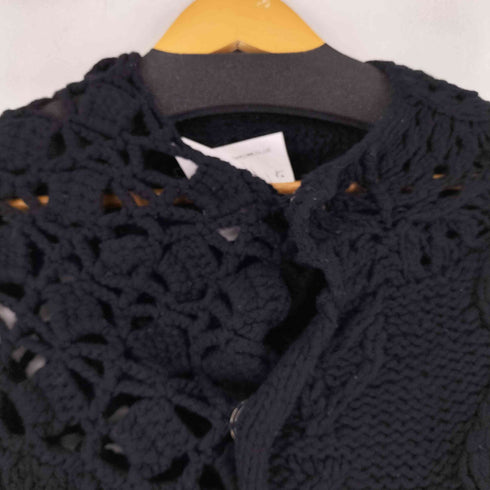 トリココムデギャルソン tricot COMME des GARCONS 04AW アシンメトリー デザイン ニット カーディガン レディース