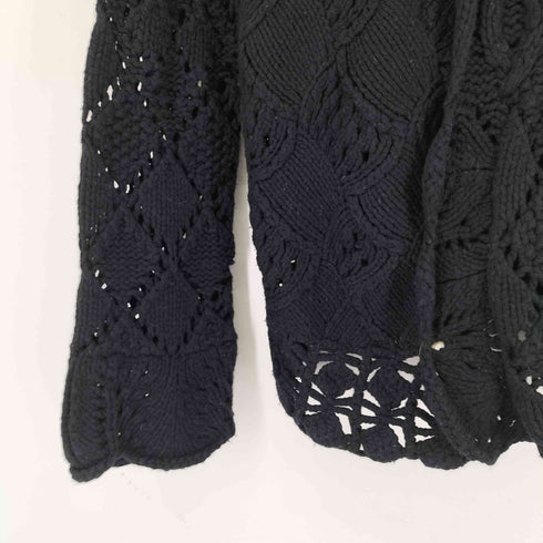 トリココムデギャルソン tricot COMME des GARCONS 04AW アシンメトリー デザイン ニット カーディガン レディース