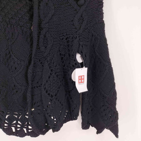 トリココムデギャルソン tricot COMME des GARCONS 04AW アシンメトリー デザイン ニット カーディガン レディース