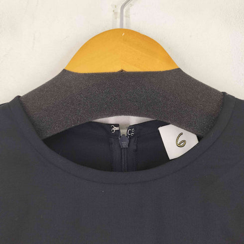 ロクビューティーアンドユースユナイテッドアローズ 6 BEAUTY & YOUTH UNITED ARROWS レッドステッチ ネイビートップス レディース