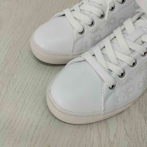 シーケーカルバンクライン ck Calvin Klein CKロゴ総柄 ローカットスニーカー レディース JPN:23