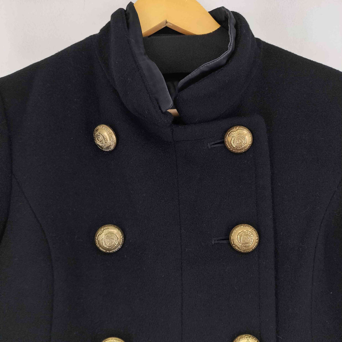 ロイスクレヨン Lois CRAYON カシミヤ混 ウール ロングコート