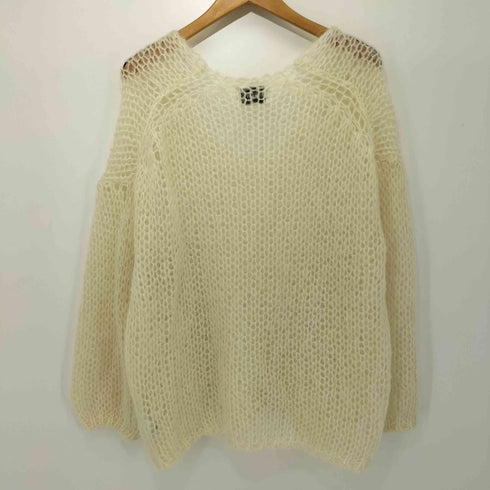 クラネ CLANE V NAECK LOOS MOHAIR KNIT TOPS レディース JPN:2