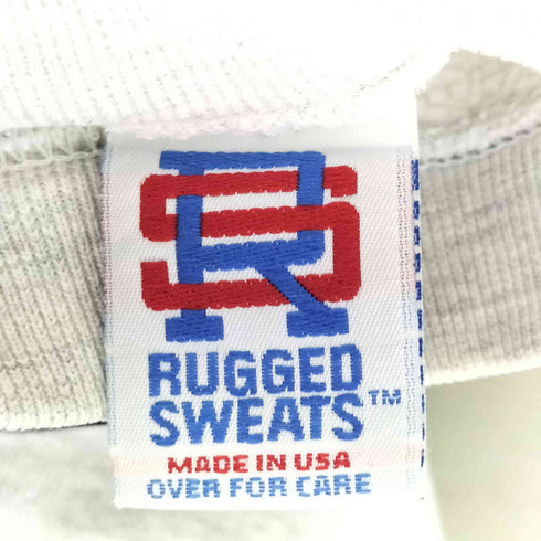 RUGGED SWEATS 90S USA製 ロゴクルーネックスウェット メンズ