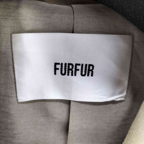 ファーファー furfur ダブルテーラードジャケット レディース ONE SIZE