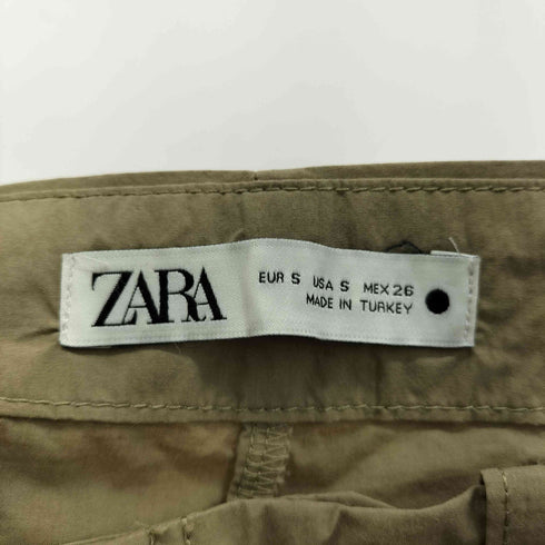 ザラ ZARA ジップデザインワイドパンツ レディース JPN:S