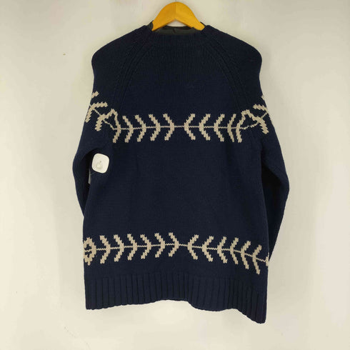 ギャップ Gap 00S 総柄 ウールニット メンズ JPN:M