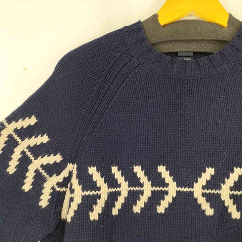 ギャップ Gap 00S 総柄 ウールニット メンズ JPN:M