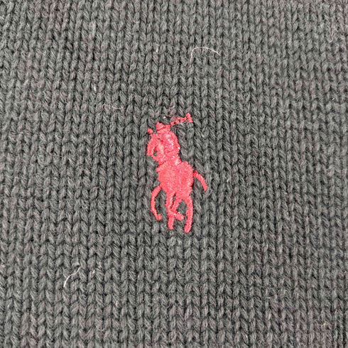 ポロバイラルフローレン Polo by RALPH LAUREN スモールポニー刺繍 コットンニットベスト メンズ import:L