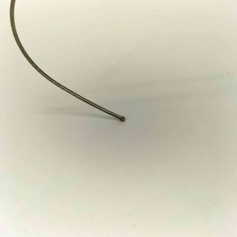 American Optical 1910s-1920s SILVER METAL SADDLE BRIDGE CLASSIC OVAL ROUND メンズ