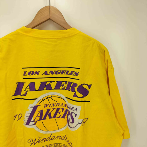 ウィンダンシー WIND AND SEA レイカーズプリントTシャツ メンズ JPN:XL