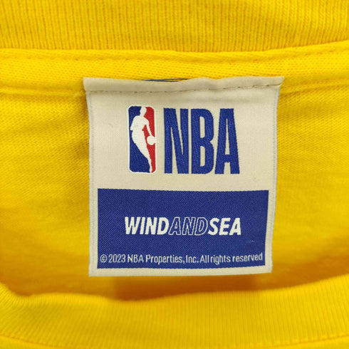 ウィンダンシー WIND AND SEA レイカーズプリントTシャツ メンズ JPN:XL