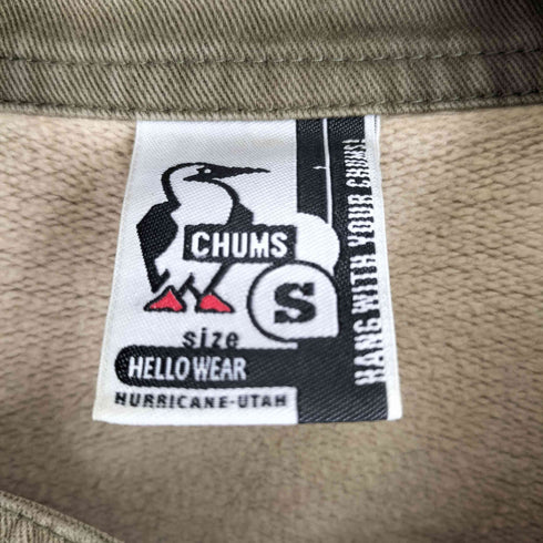 チャムス CHUMS カモ柄 スナップボタンスウェットカーディガン メンズ import:S
