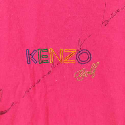 ケンゾーゴルフ KENZO GOLF ロゴ刺繍 ハイネック ノースリーブカットソー レディース 1