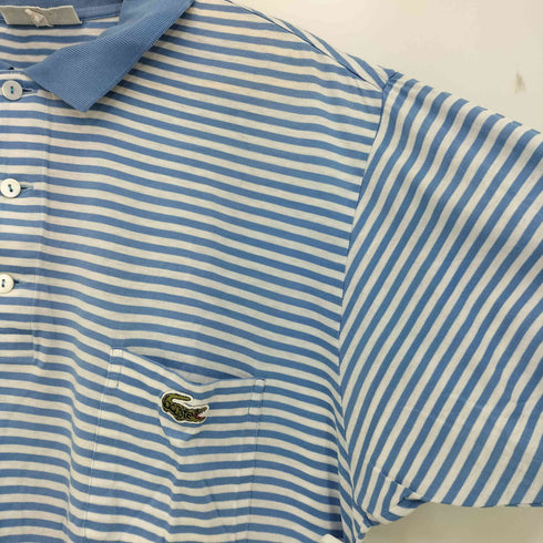 シュミーズラコステ CHEMISE LACOSTE ワンポイント ボーダー ポロシャツ メンズ 5