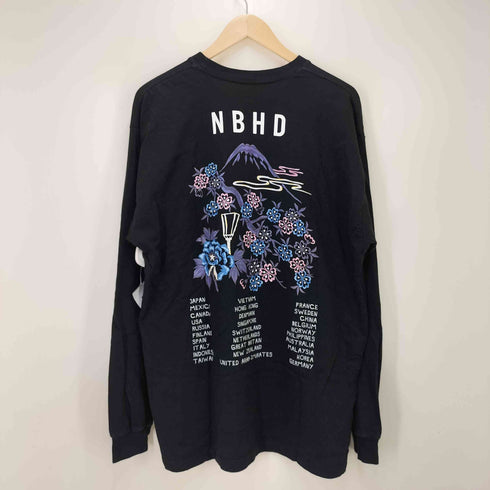 ネイバーフッド NEIGHBORHOOD NBHD バックプリント 長袖tシャツ メンズ JPN:L
