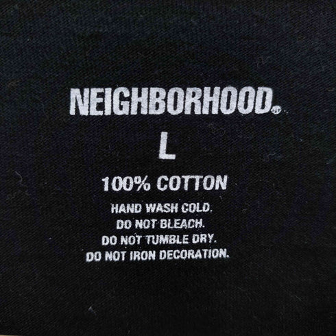 ネイバーフッド NEIGHBORHOOD NBHD バックプリント 長袖tシャツ メンズ JPN:L