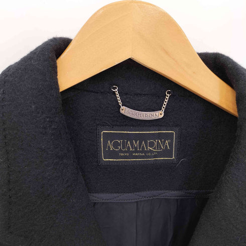 AGUAMARINA ウールカシミヤ チェスターコート レディース 11A2