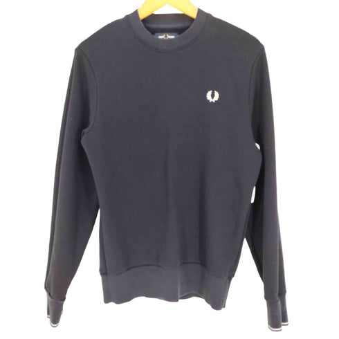 フレッドペリー FRED PERRY 月桂樹 ロゴ刺繍 クルーネック スウェット メンズ import:S