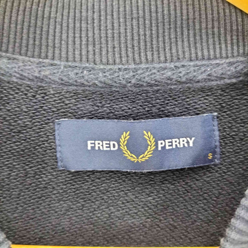 フレッドペリー FRED PERRY 月桂樹 ロゴ刺繍 クルーネック スウェット メンズ import:S