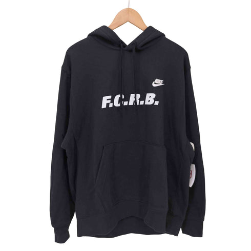 ナイキエフシーアールビー NIKE F.C.R.B スウォッシュ 両面プリント プルオーバーパーカー メンズ JPN:XL