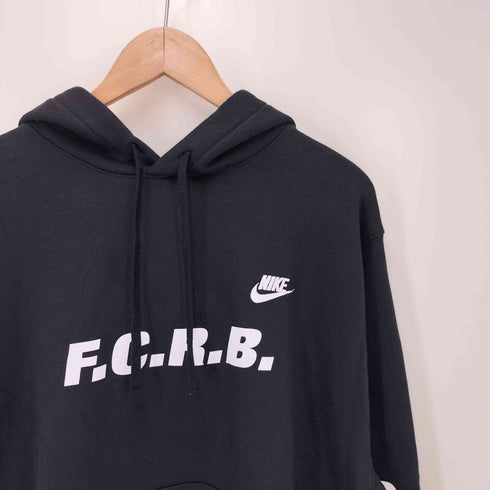 ナイキエフシーアールビー NIKE F.C.R.B スウォッシュ 両面プリント プルオーバーパーカー メンズ JPN:XL