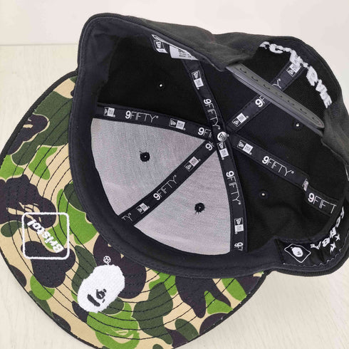 アベイシングエイプ A BATHING APE EMBLEM 9FIFTY SNAP BACK CAP メンズ FREE