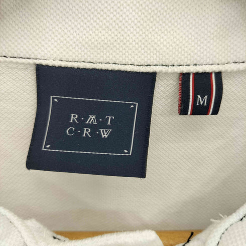 ロマンティッククラウン ROMANTIC CROWN マルチポケット ステッチデザイン 半袖ポロシャツ メンズ  M