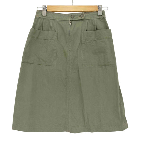 アーペーセー A.P.C. ヘリンボーン 2タック スカート レディース 36
