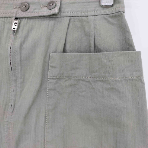 アーペーセー A.P.C. ヘリンボーン 2タック スカート レディース 36