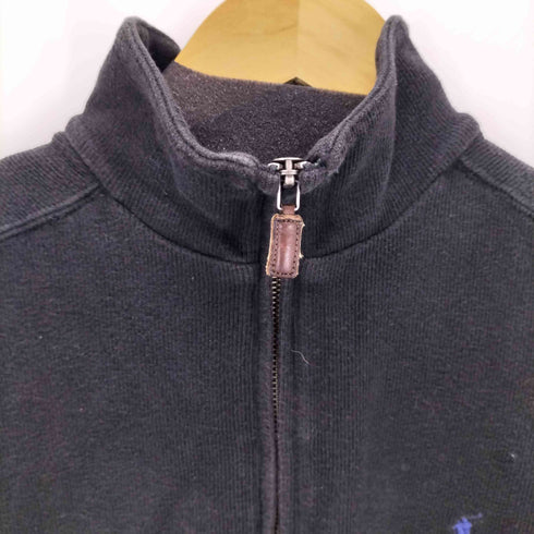 ポロバイラルフローレン Polo by RALPH LAUREN スモールポニー刺繍 ハーフジップスウェットプルオーバー メンズ import:M