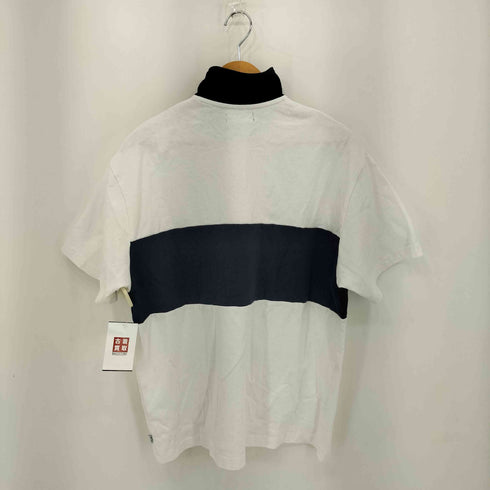 ノーティカ NAUTICA ハーフジップ モックネック 半袖Tシャツ カットソー メンズ S