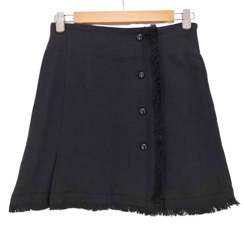 アーペーセー A.P.C. フリンジ ミニスカート レディース 36