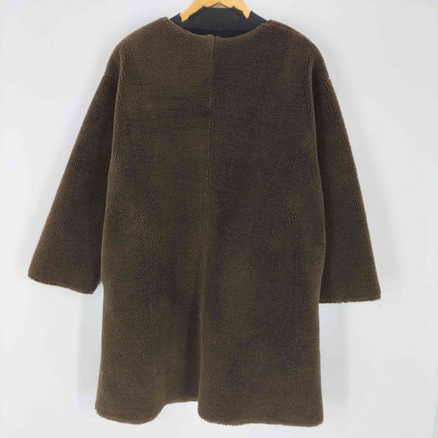 ジャーナルスタンダードレリューム JOURNAL STANDARD relume ノーカラーボアコート レディース JPN:36