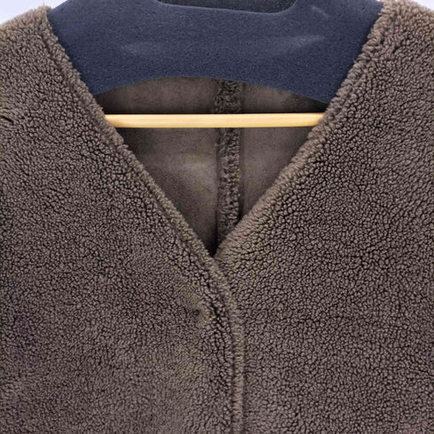 ジャーナルスタンダードレリューム JOURNAL STANDARD relume ノーカラーボアコート レディース JPN:36