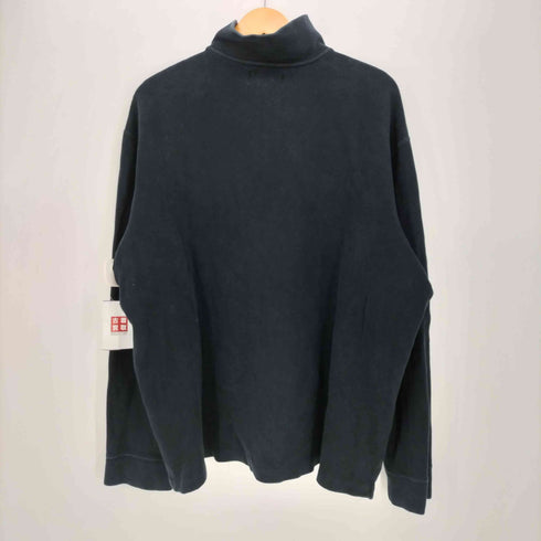 ポロバイラルフローレン Polo by RALPH LAUREN 90s ポニー刺繍 ハーフジップ コットンニット プルオーバー メンズ import:XXL